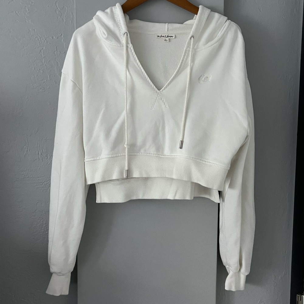 For Love and Lemons cropped hoodie